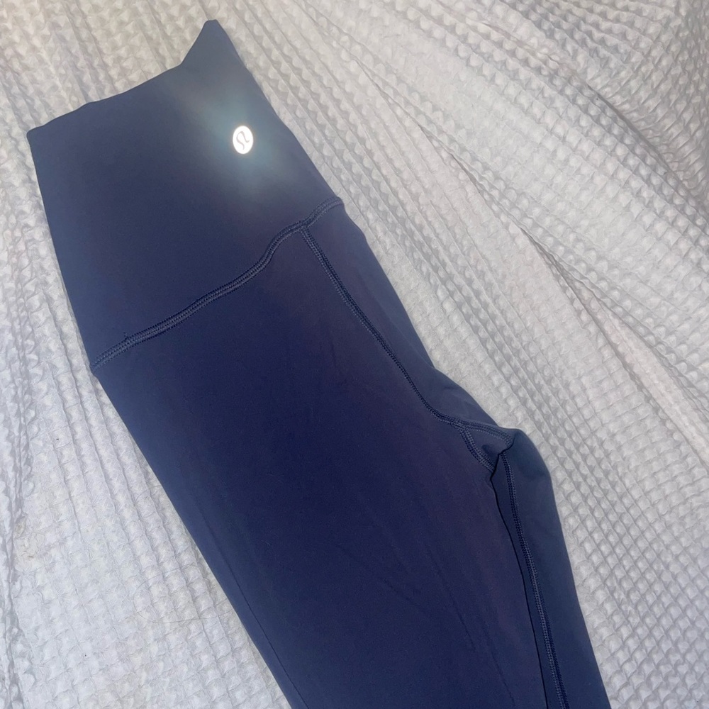 Size 6, slate gray/blue Lululemon leggings